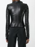 cropped biker jacket