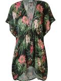 floral print beach dress