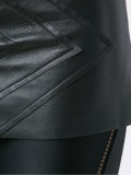 layered flare trousers