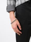 'Woven Double Mini Skull' bracelet
