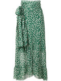Capella Mesh floral print skirt 