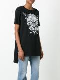 leopard print T-shirt