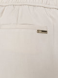 gathered ankle trousers