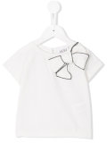 bow detail T-shirt