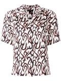 printed blouse