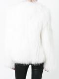 collarless jacket