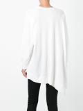 asymmetric hem sweatshirt 