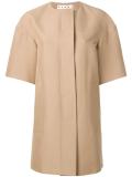 structured single breasted coat