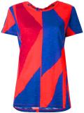 geometric print T-shirt
