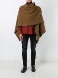 short poncho cape