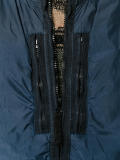 zipped lightweight jacket 