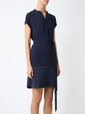 v neck dress
