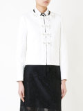 floral buttons jacket 