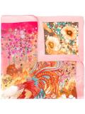 rooster print scarf