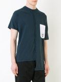 open seam deconstructed T-shirt 