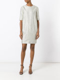glitter T-shirt dress