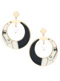 gold plated hoop earring