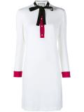 long sleeve shift dress