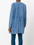buttoned coat 