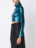 turtleneck cropped top 