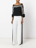 side stripe trousers