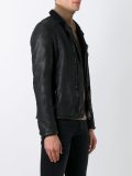 off-centre zip jacket