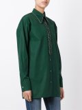 embellished collar shirt