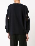 cut-off detailing jumper