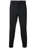 camouflage tailored trousers