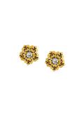 stone embellished earrings