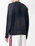 logo print sweatshirt 