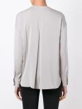 band collar shirt 