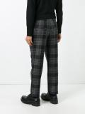 checked trousers
