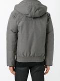 hooded padded jacket