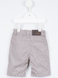 pinstripe bermuda shorts