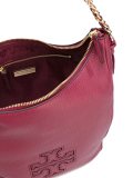 logo print shoulder bag