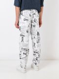 printed chinos 