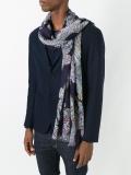 paisley print scarf