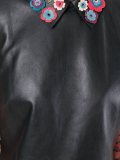 花朵絎缝连衣裙