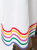 rainbow trim cropped trousers