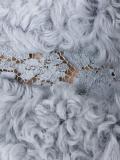 lace panelled cape