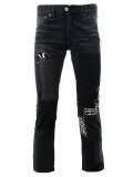 pinstripe cropped trousers