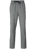 drawstring striped pants 