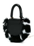 chain strap mini tote