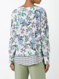 floral print blouse 