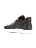 logo stud zip up trainers