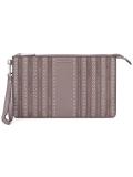 'Brooklyn' grommet detail pouch