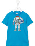 astronaut print T-shirt