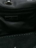 'Rockstud Rolling Noir' trapeze tote