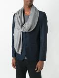 logo pattern scarf